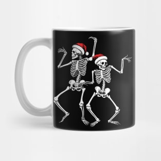 Spooky Christmas Skeletons Mug